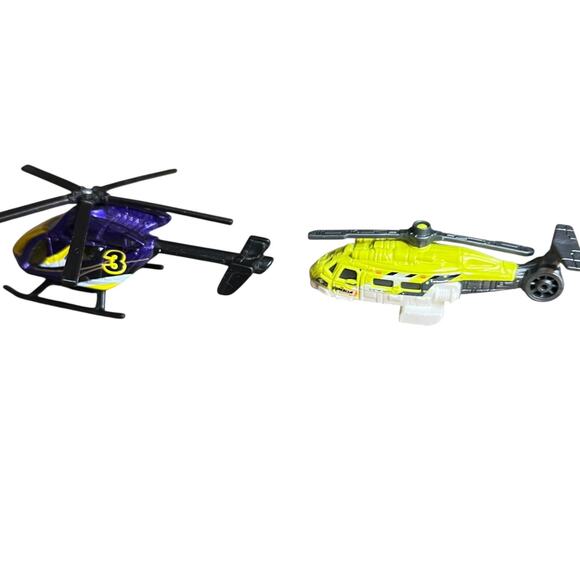 Matchbox MBX 2019 The Rescue Sea Hunter Yellow and SB-86 Sky Busters Airblade - Picture 8 of 9